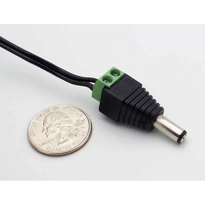 2.5mm DC Power Inline Plug - Solderless w/Screw Terminals - Image 3