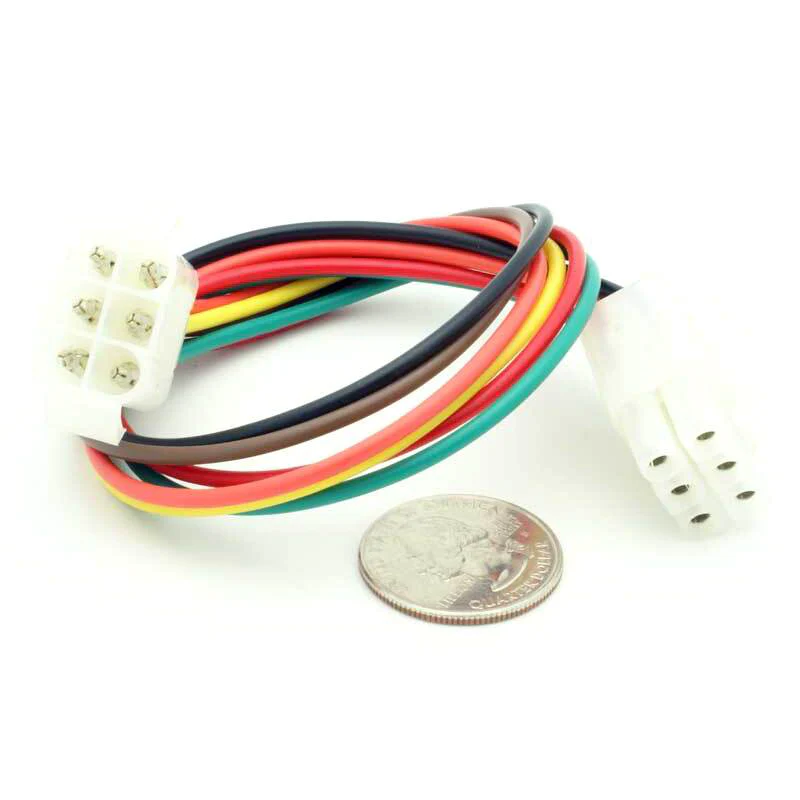 6 Pin Quick Disconnect 18 AWG - Image 2