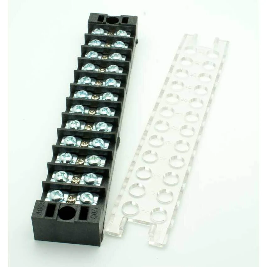 12 Position Covered Terminal Strip - Image 3
