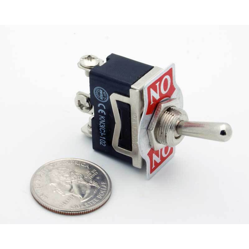 SPDT Bat Handle Toggle Switch On-On 10A - Image 2