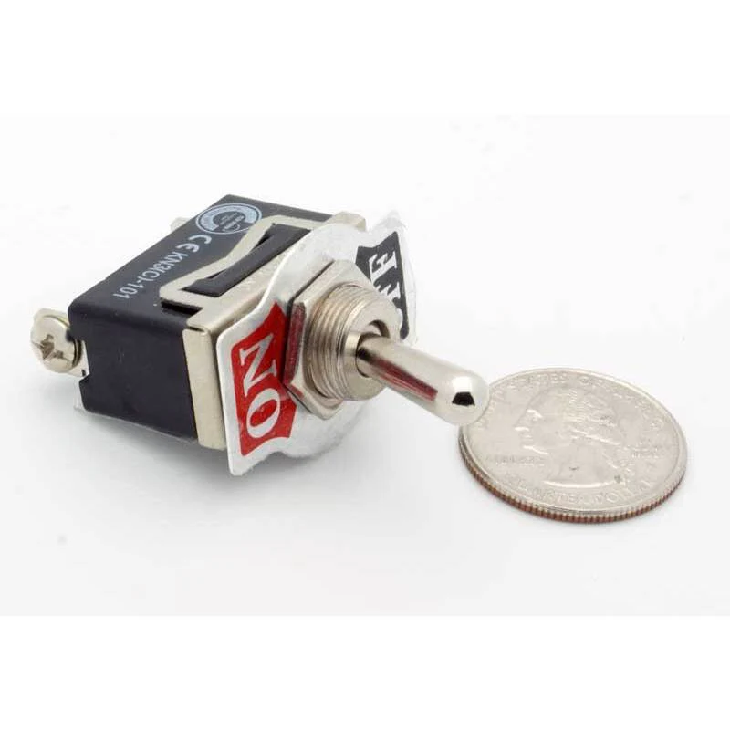 SPST Bat Handle Toggle Switch On-Off 20A - Image 2