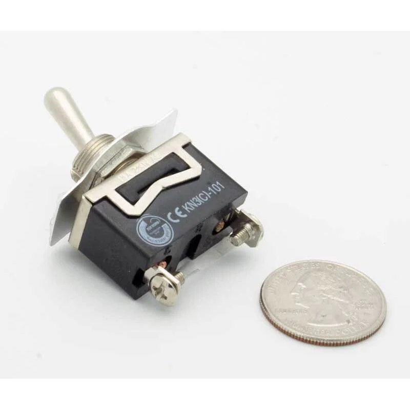 SPST Bat Handle Toggle Switch On-Off 20A - Image 3