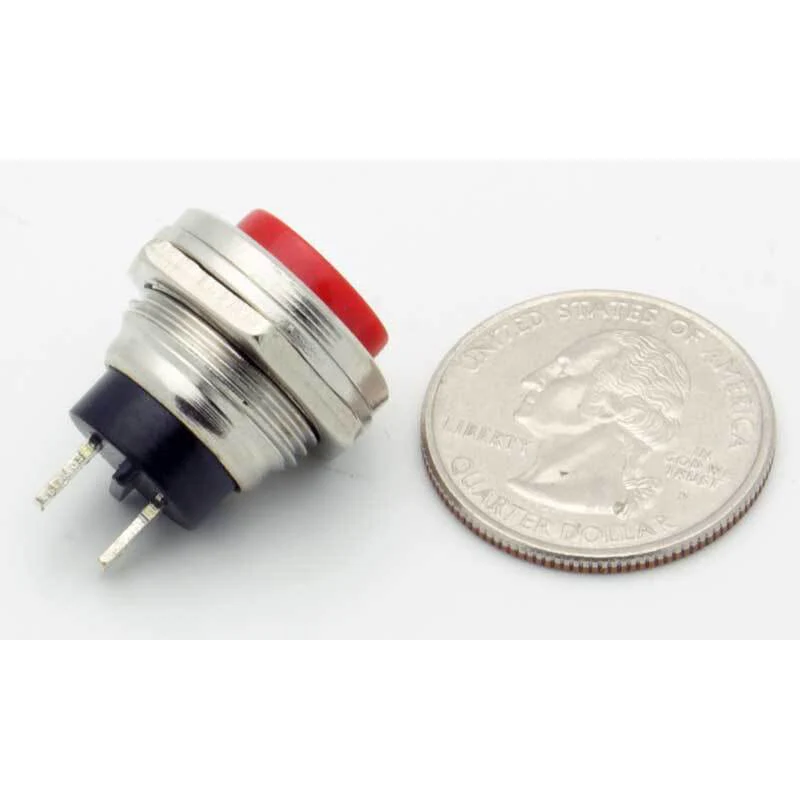 SPST Push Button Momentary N.C. 3A - Image 2