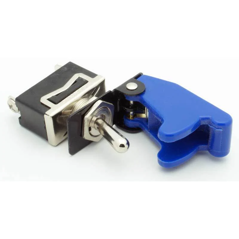 Toggle Switch Guard / Cover - Blue - Image 2