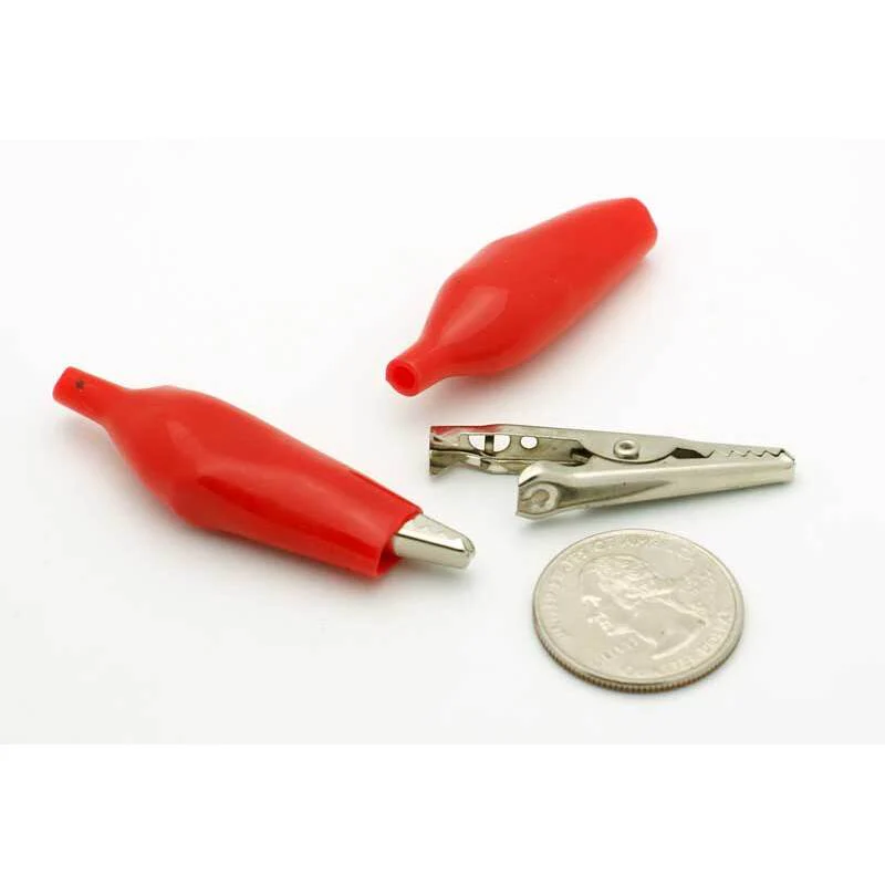 Alligator Clip 1.75" - Red - Image 3