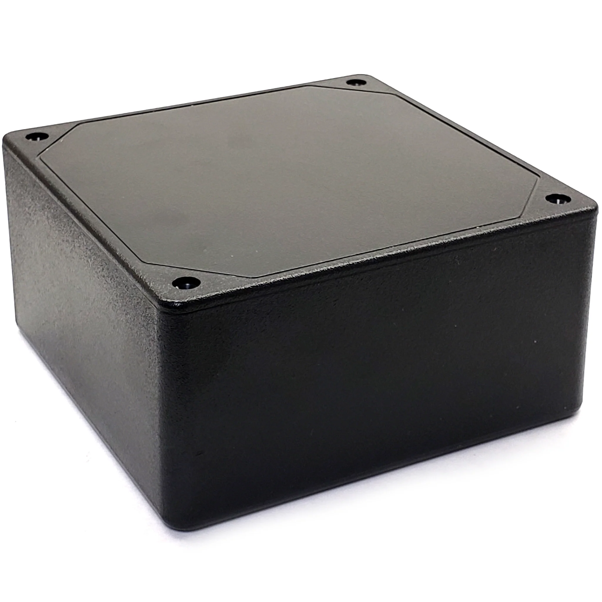 Plastic Enclosure,  4.6 in L x 2.2 in W x 4.6 in H , Black Texture Finish