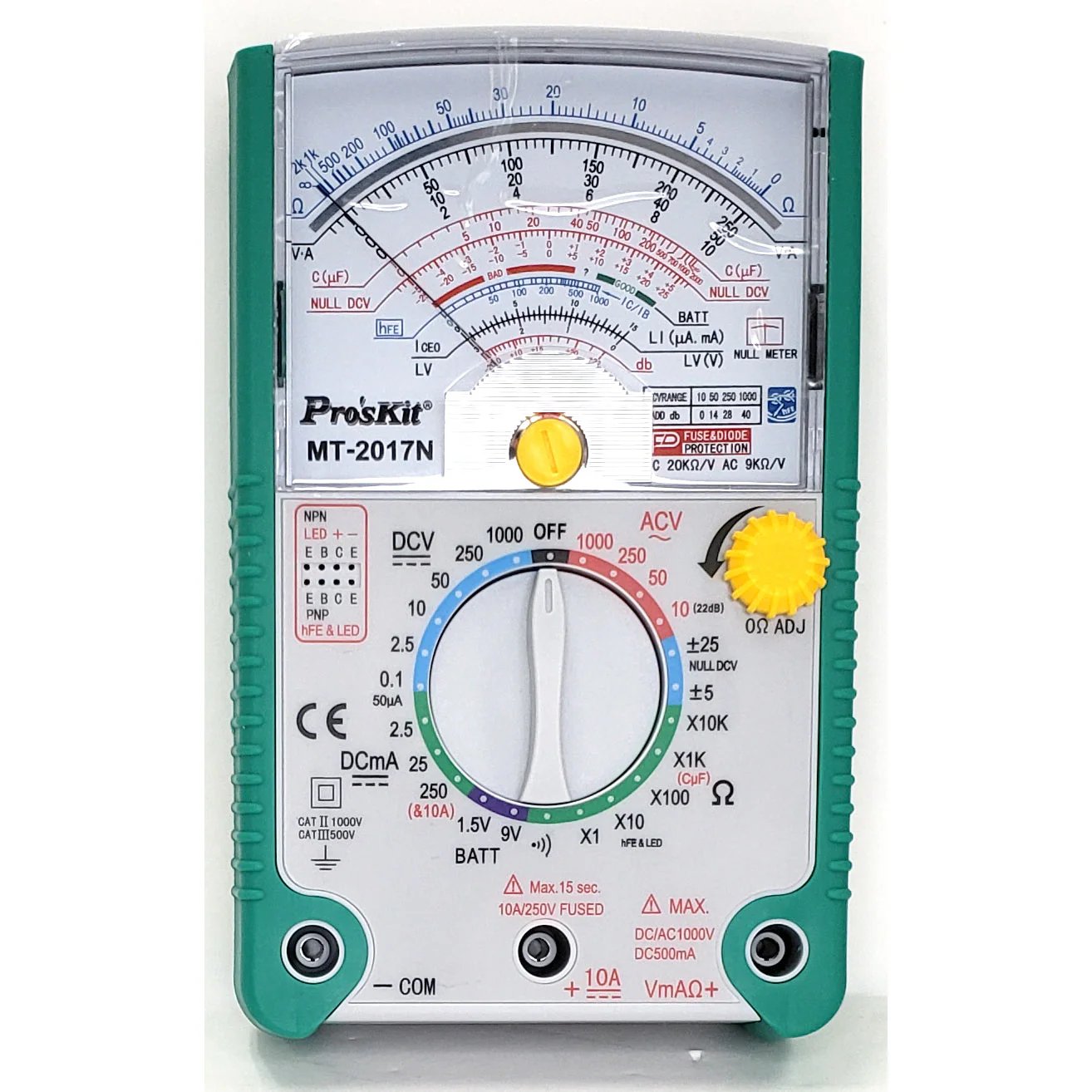 Proskit MT-2017 Protective Function Analog Multimeter