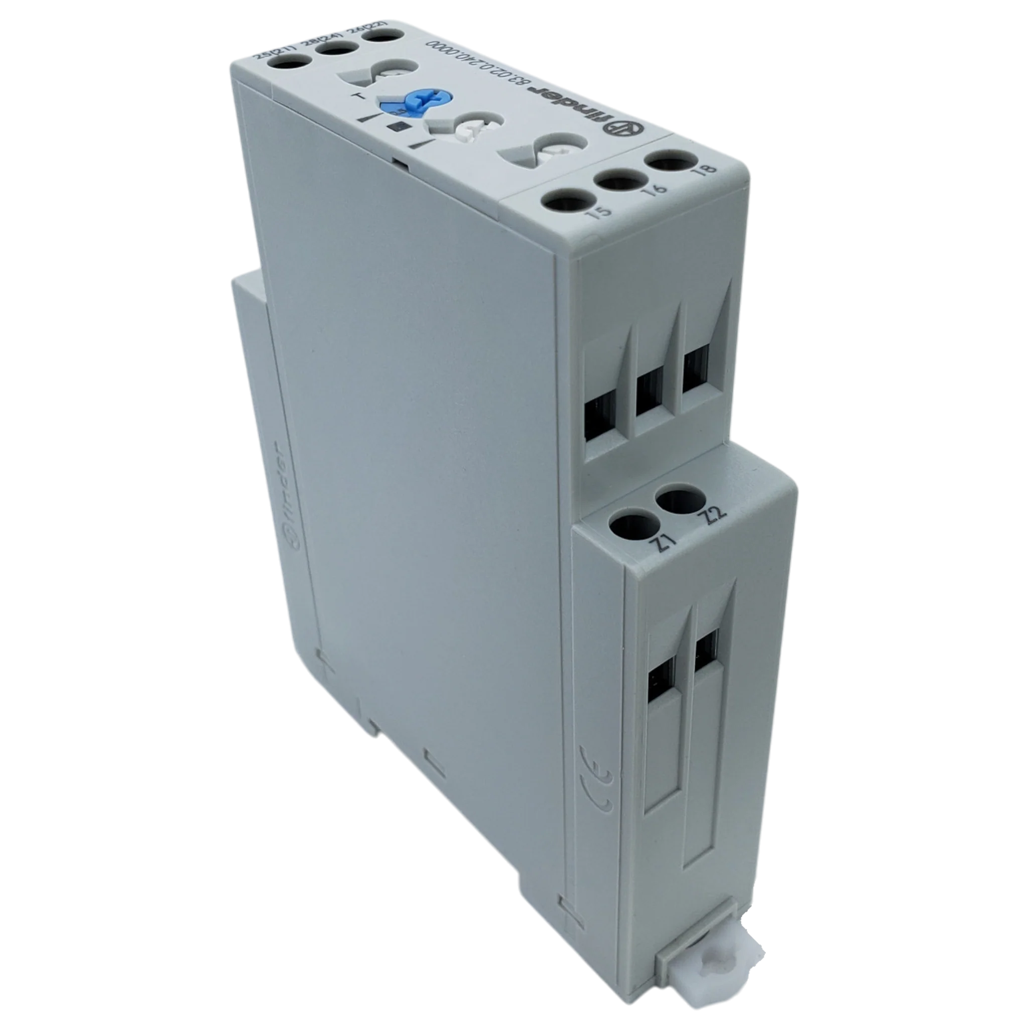 Fully Adjustable Time Delay Relay Timer DPDT DIN Rail - Finder 83.02.0.240.0000 - Image 2