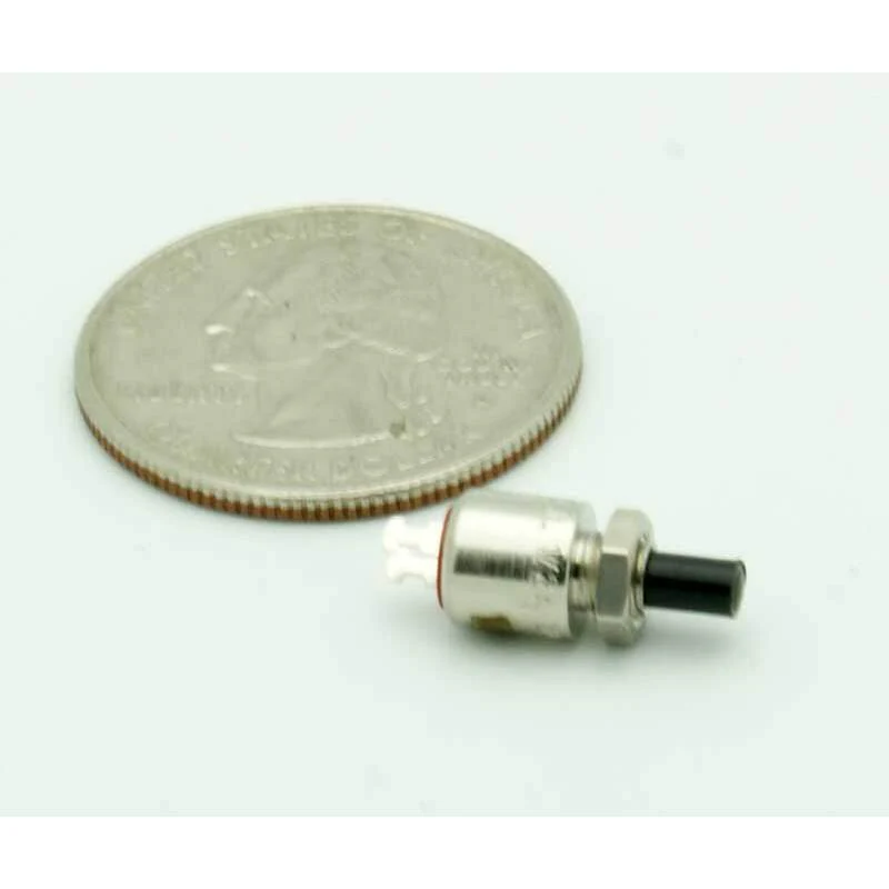 SPST Sub-Mini Push Button Momentary N.O.