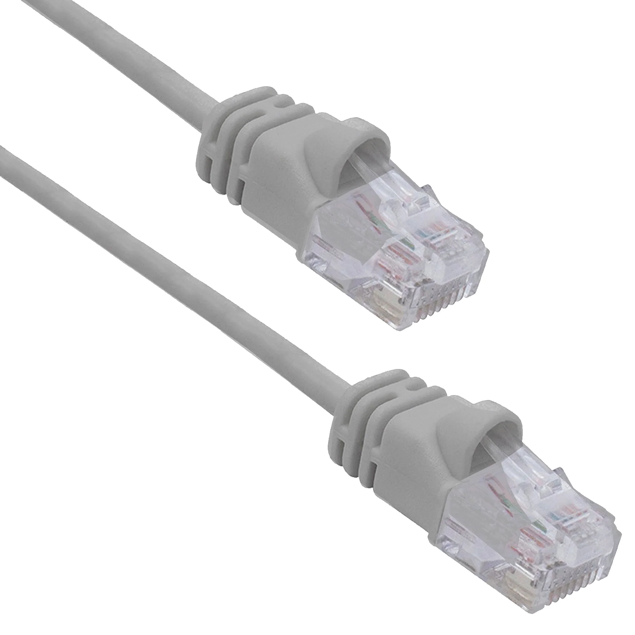 Gray - Cat 6A - 10ft Thin Ethernet Cable