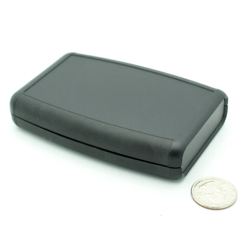 117 x 79 x 24MM ABS Soft Sided HandHeld Case +Battery Door Black - Image 3