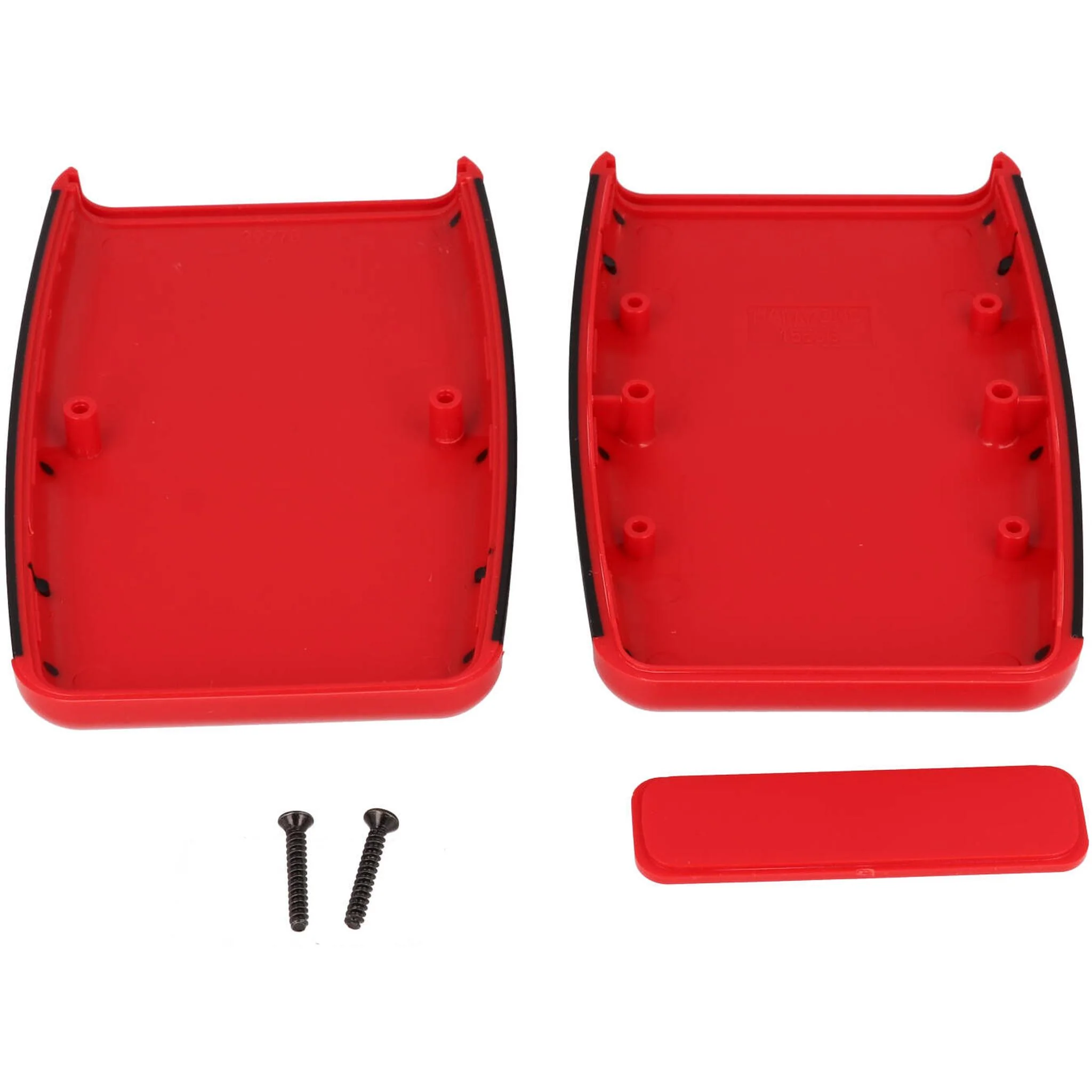 117 x 79 x 24MM ABS Soft Sided Hand Held Case Red - Image 2