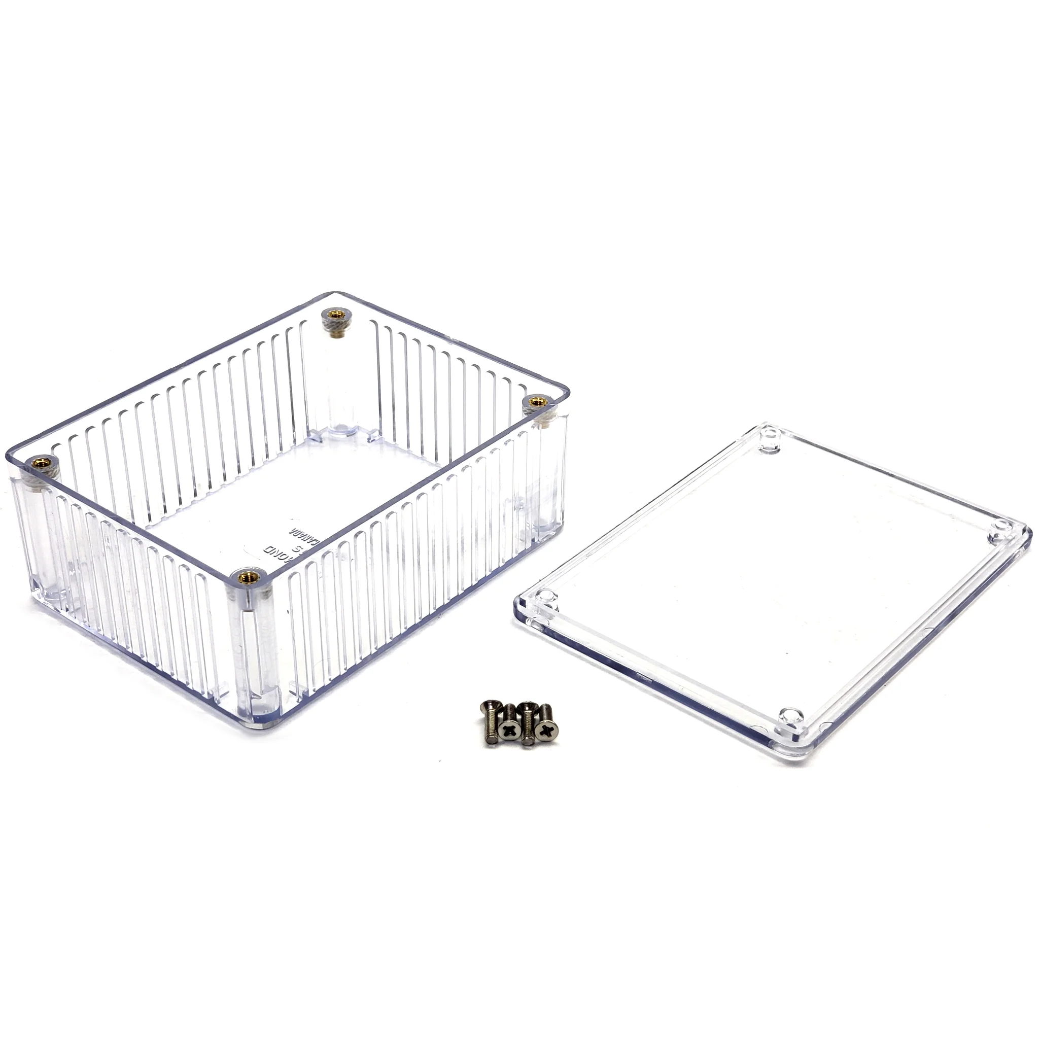 110 x 82 x 40MM Polycarbonate Box Clear - Image 2