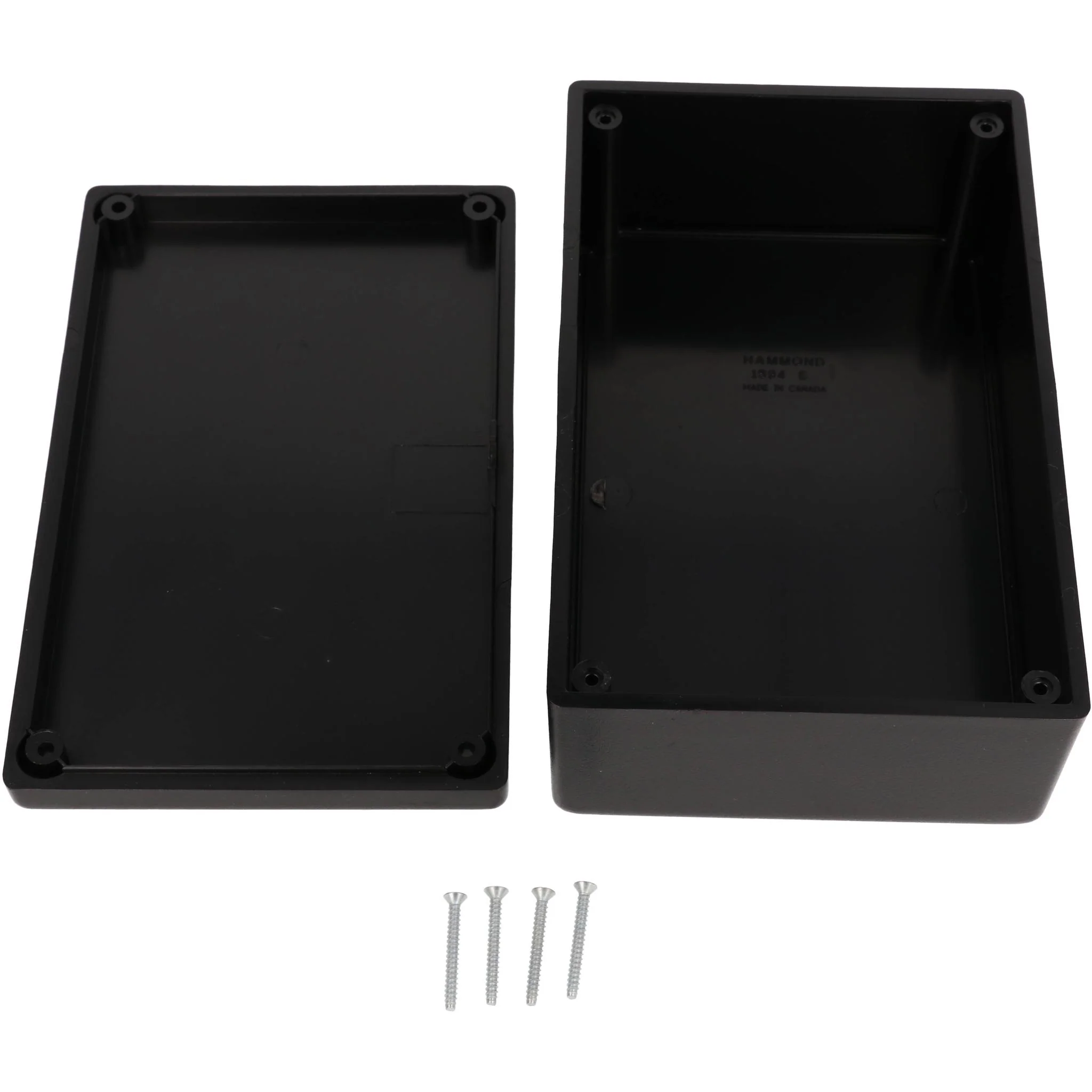 167 x 107 x 65MM ABS Box - Black - Image 2