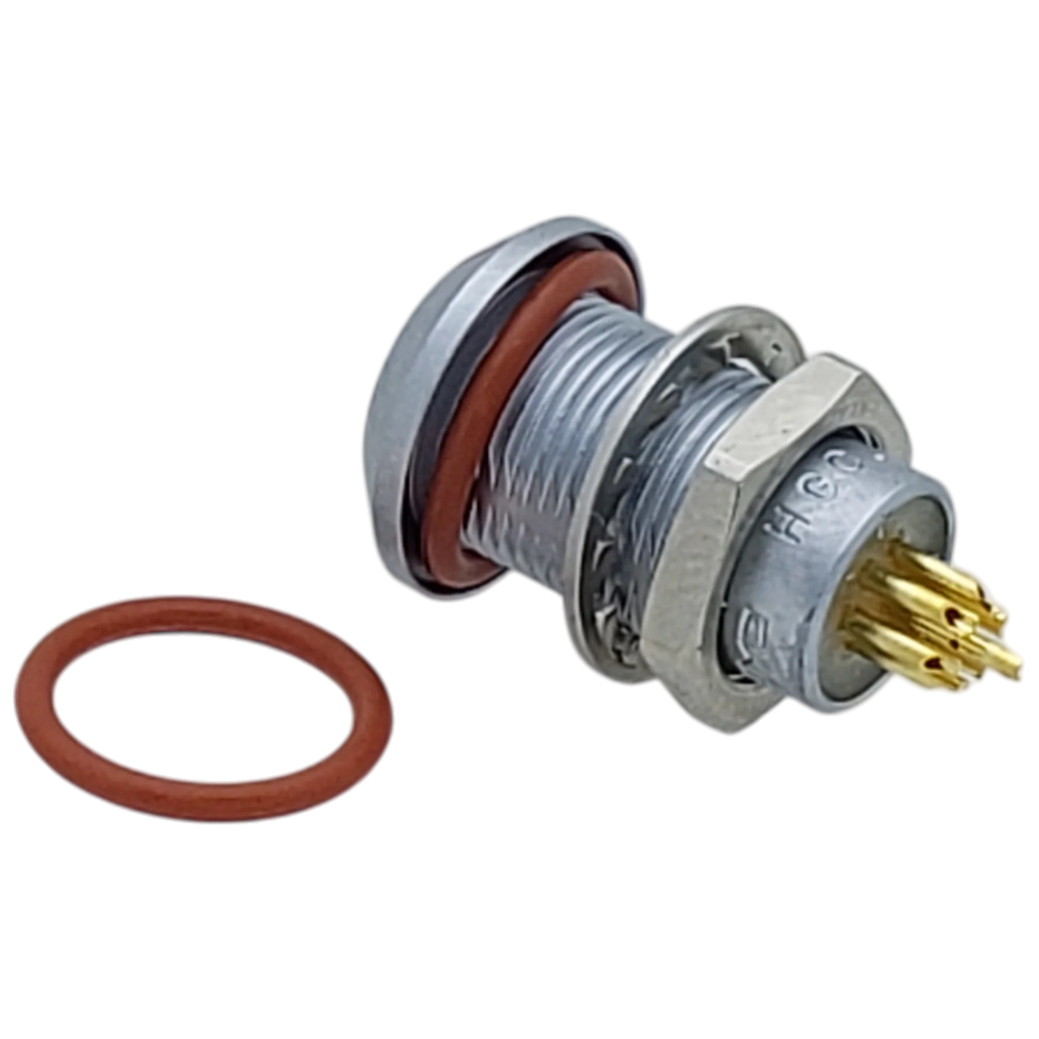 LEMO B Series 7-Contact Panel Receptacle