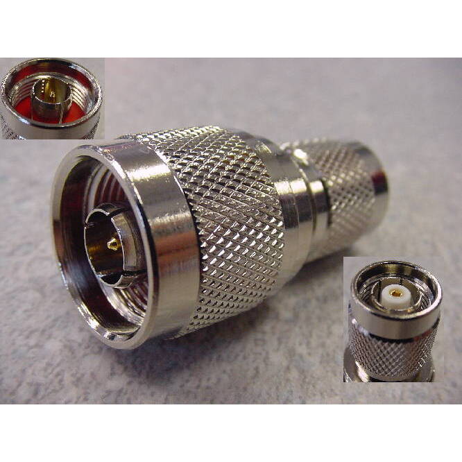 Reverse TNC Male - N Male Adapter
