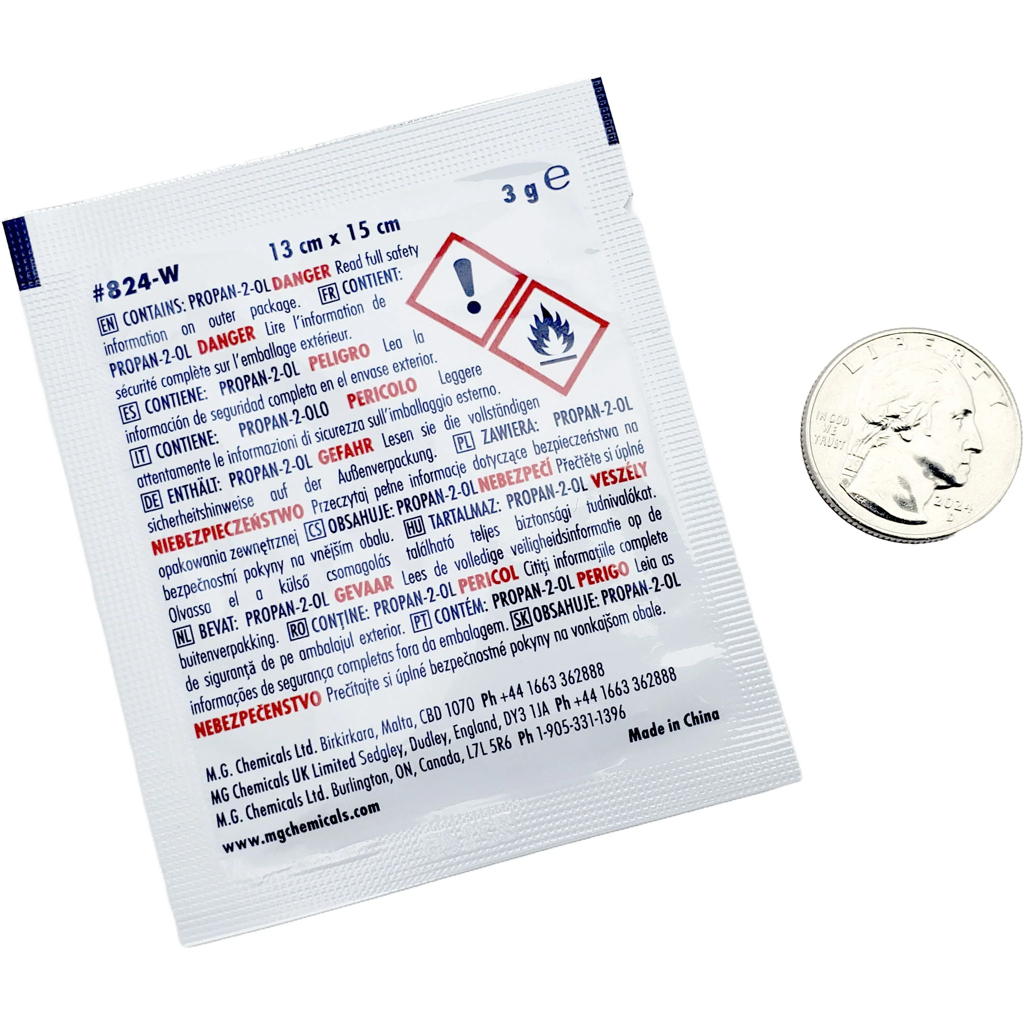 MG Isopropyl Alcohol Wipe - Image 3