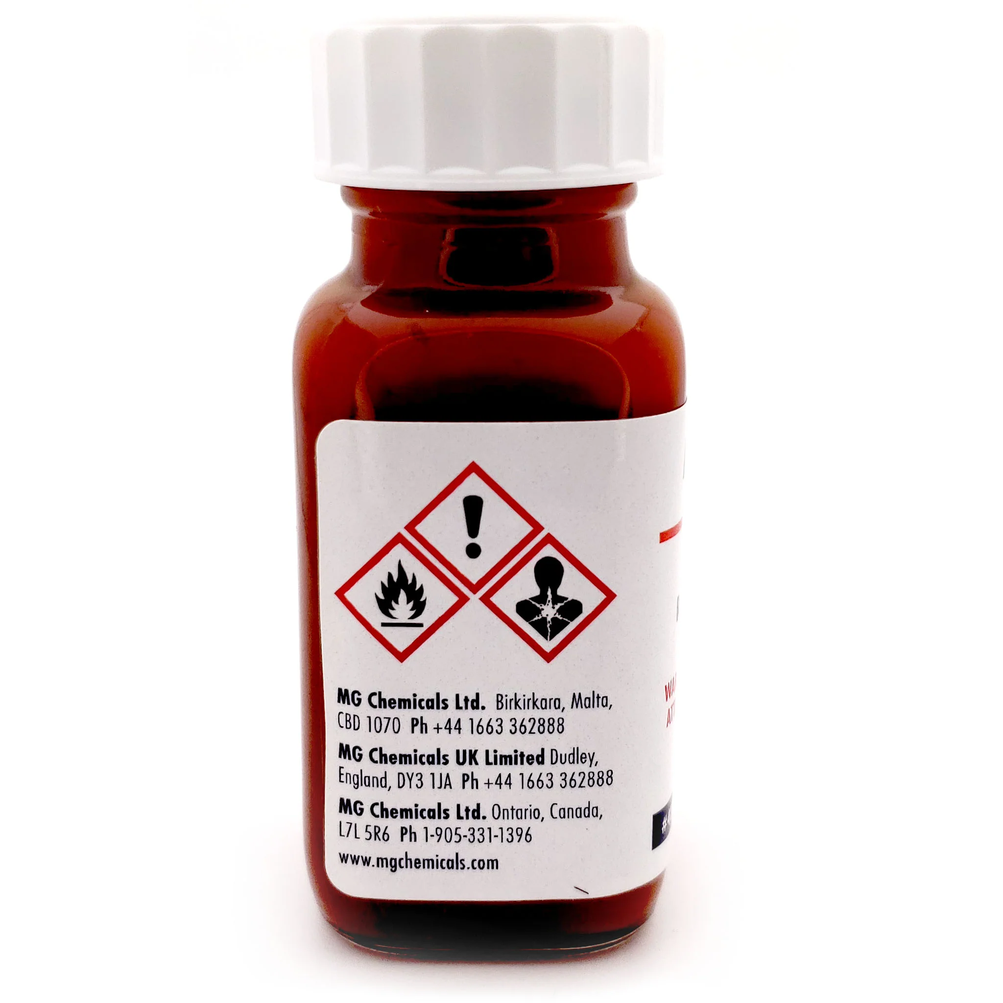 MG Red Insulating Varnish - 2oz - Image 2