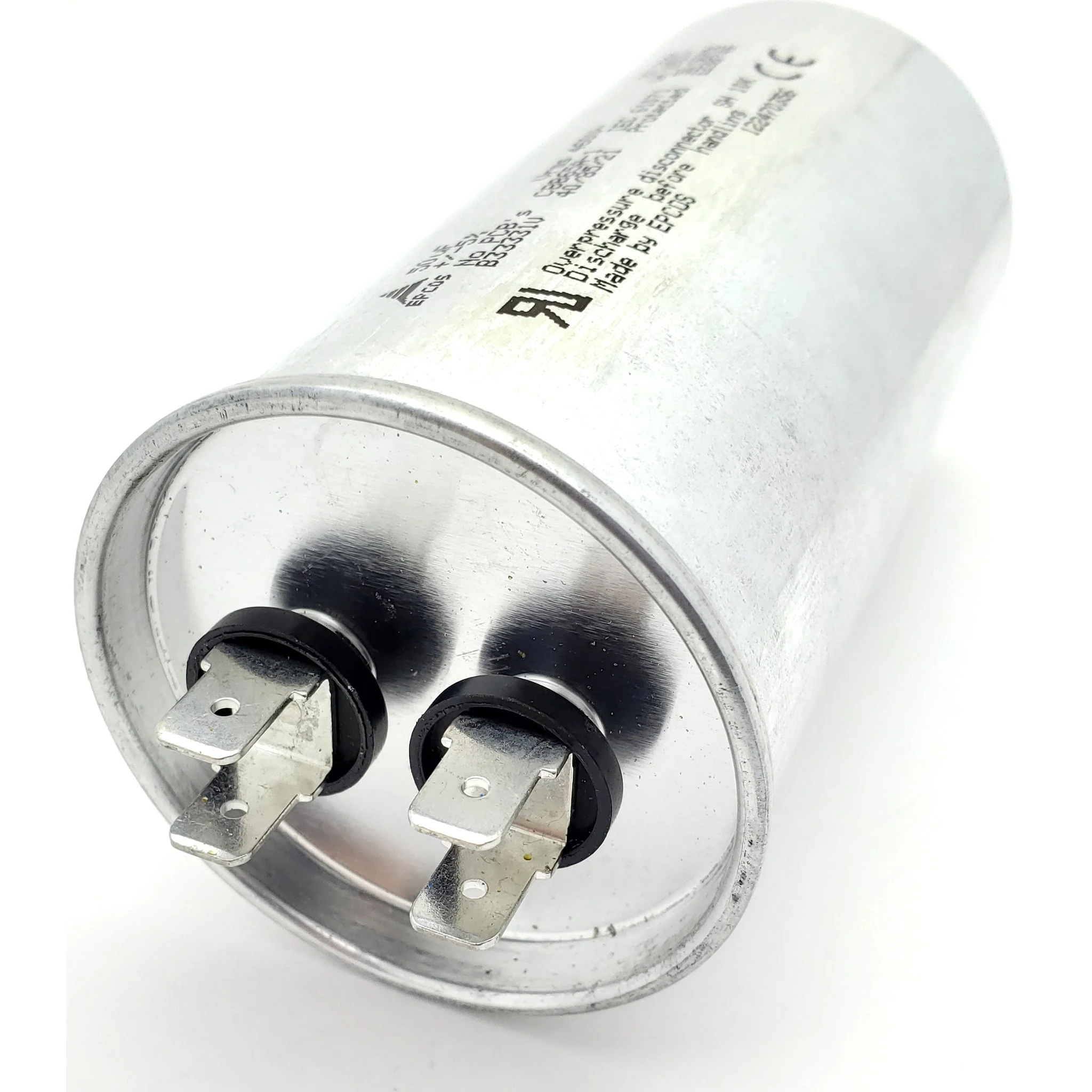 Motor Run Capacitor 50uF, 440VAC, Round, Motor Run - Image 3