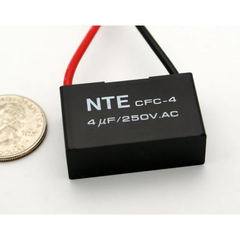4 MFD 250VAC Motor Start Capacitor