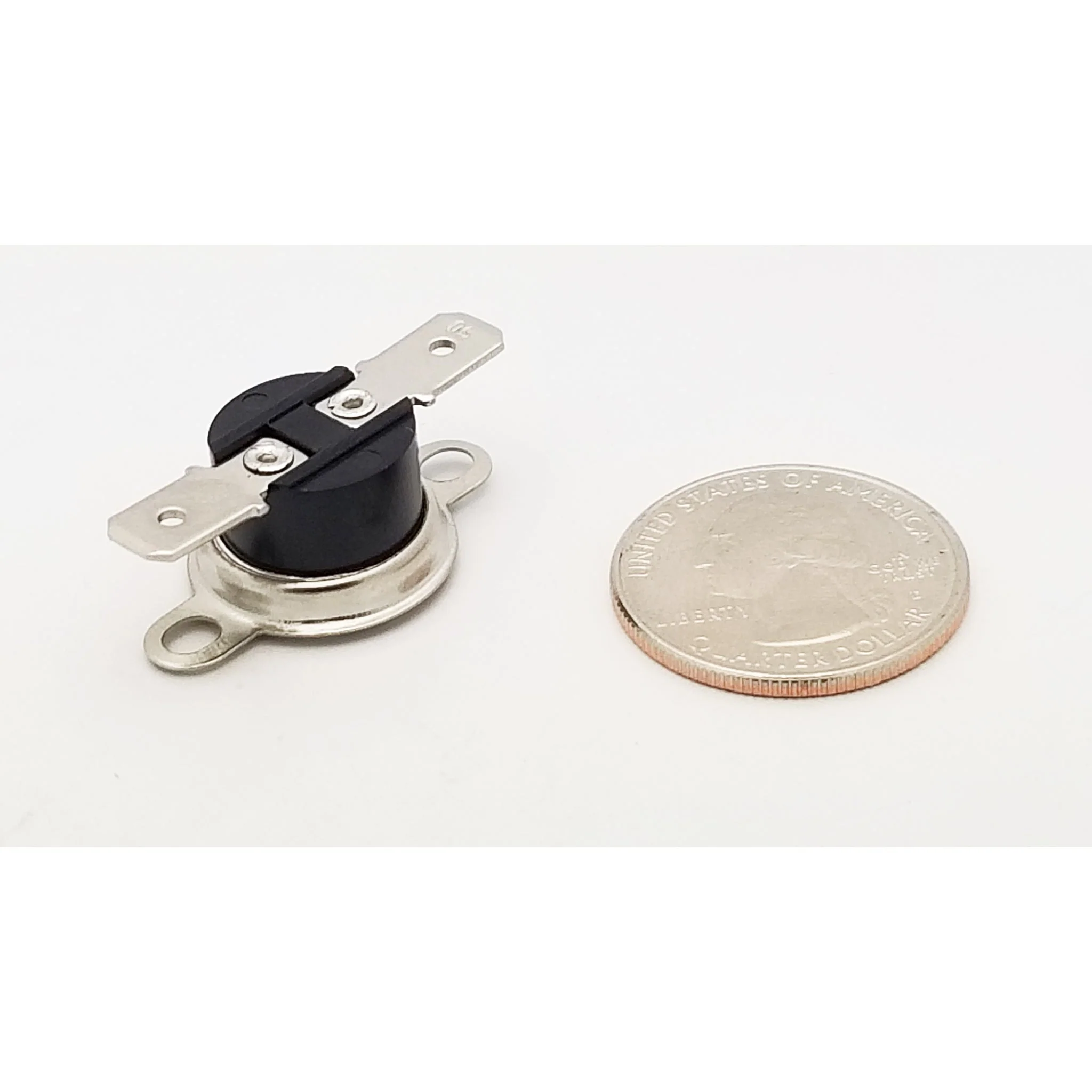 Disc Thermostat 167°F 75°C (Normally Closed, Resettable Fuse) - Image 2