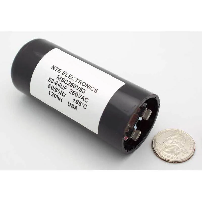 53-64 MFD 250VAC Motor Start Capacitor