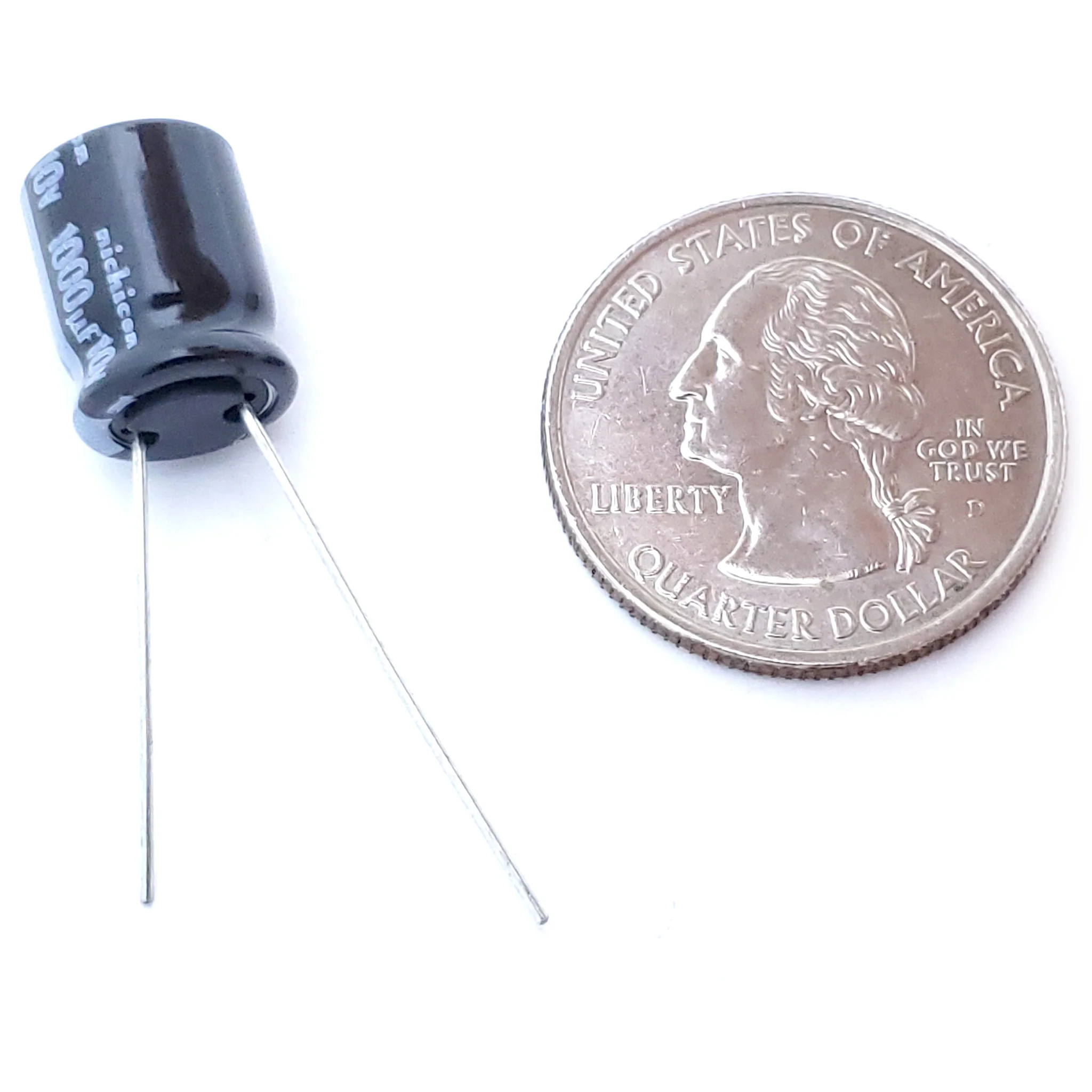 1000uF 10 Volt Electrolytic Capacitor - Image 2