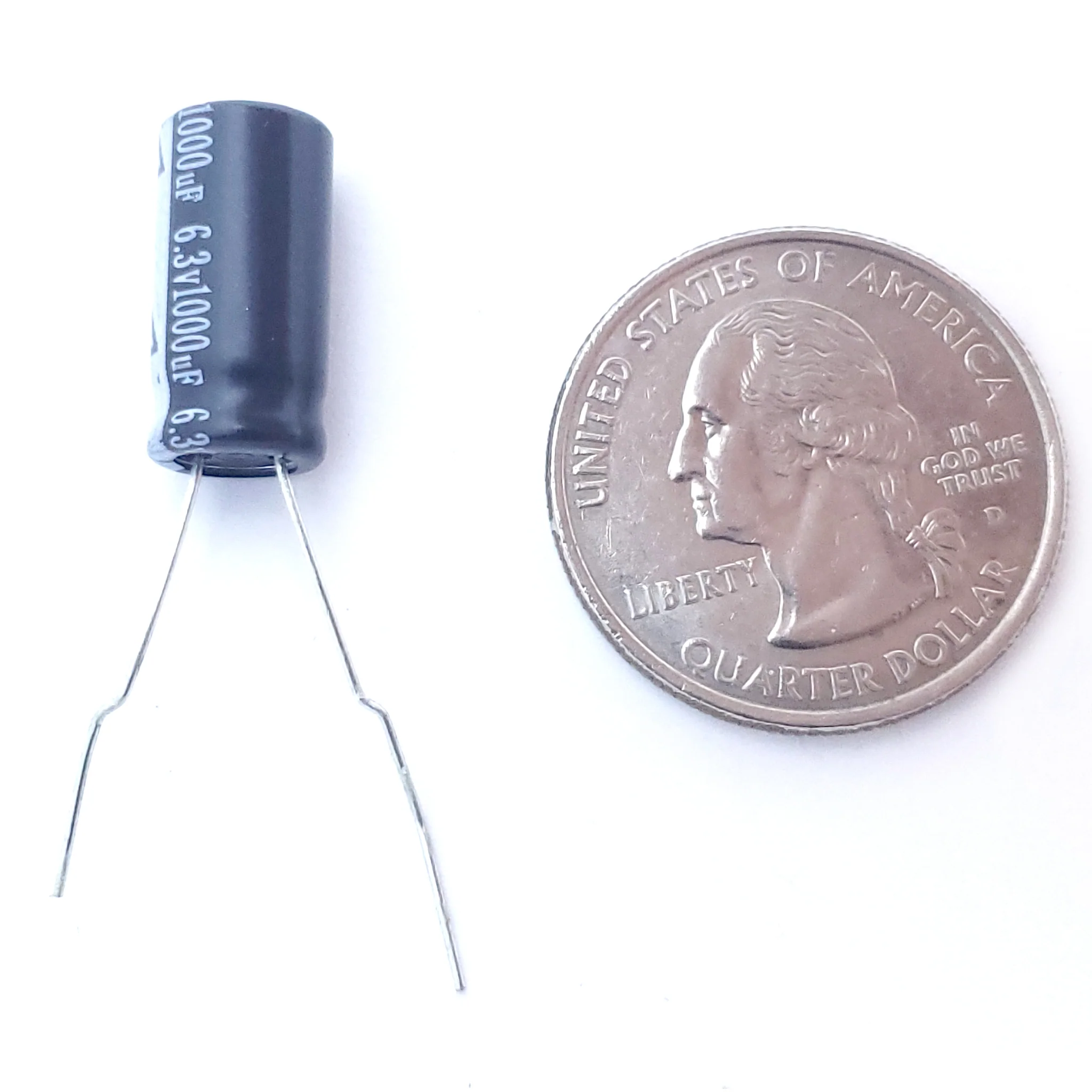 1000uF 6.3 Volt Electrolytic Capacitor - Image 2