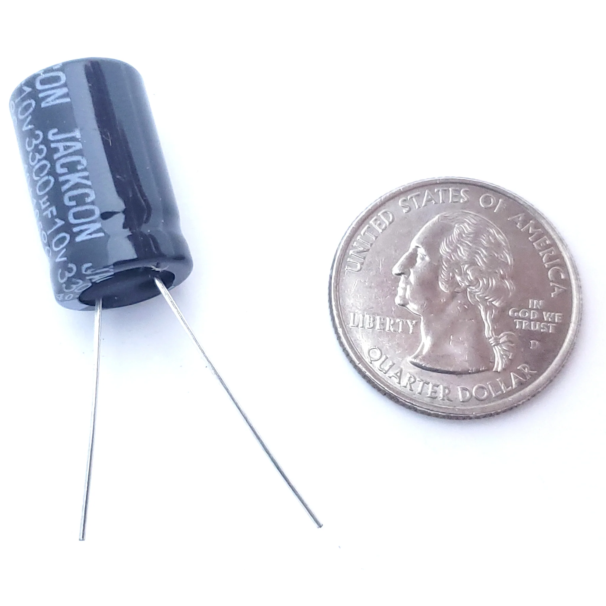 3300uF 10 Volt Electrolytic Capacitor - Image 2