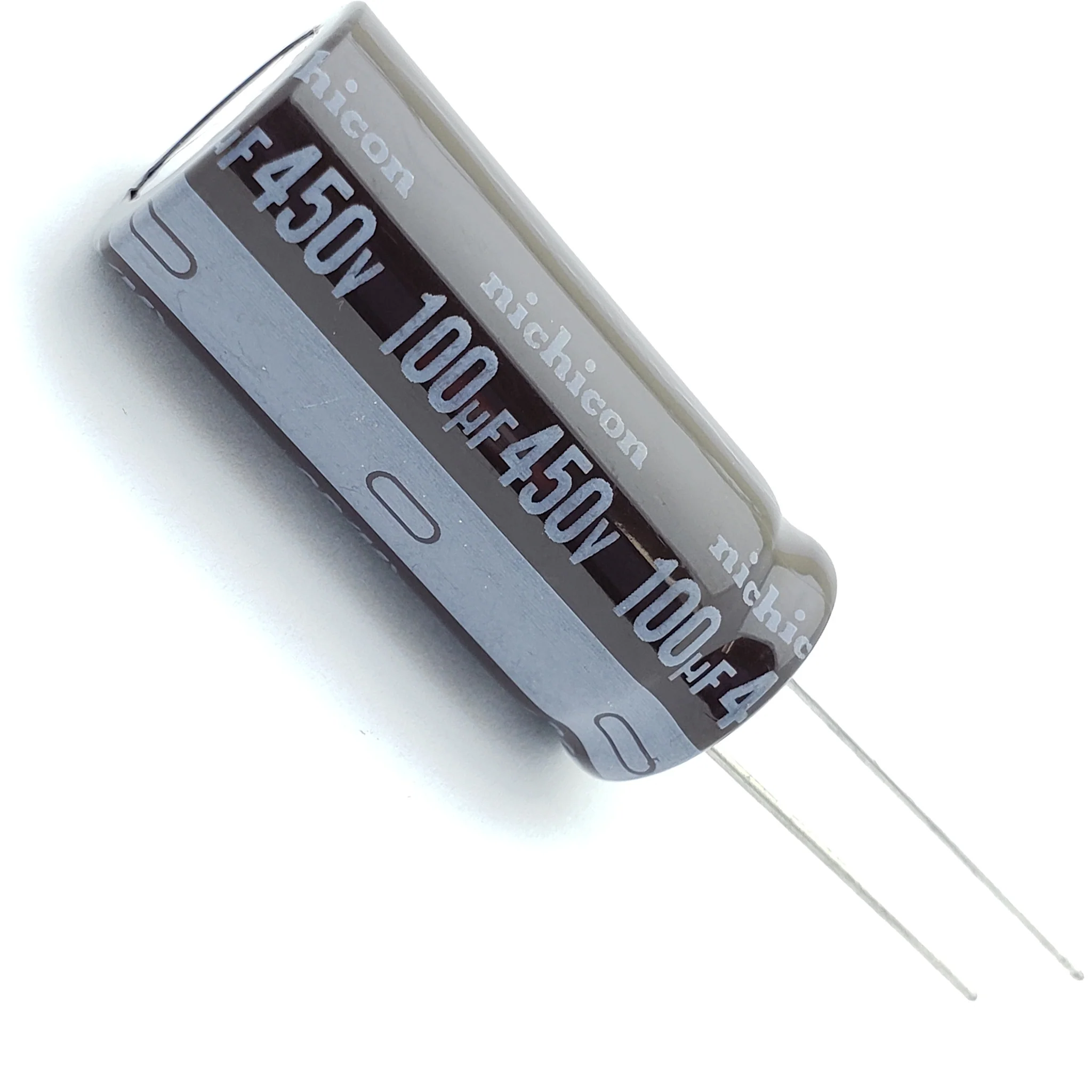 100uF 450 Volt Electrolytic Capacitor - 105c - 20% - Radial Lead
