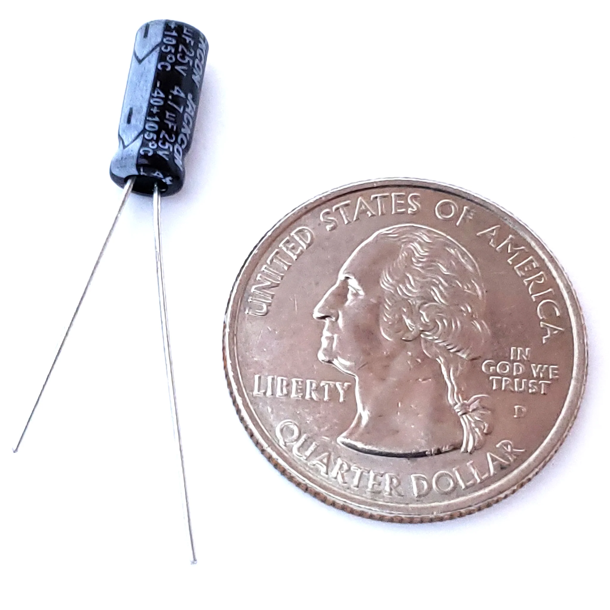 4.7uF 25 Volt Electrolytic Capacitor - Image 2