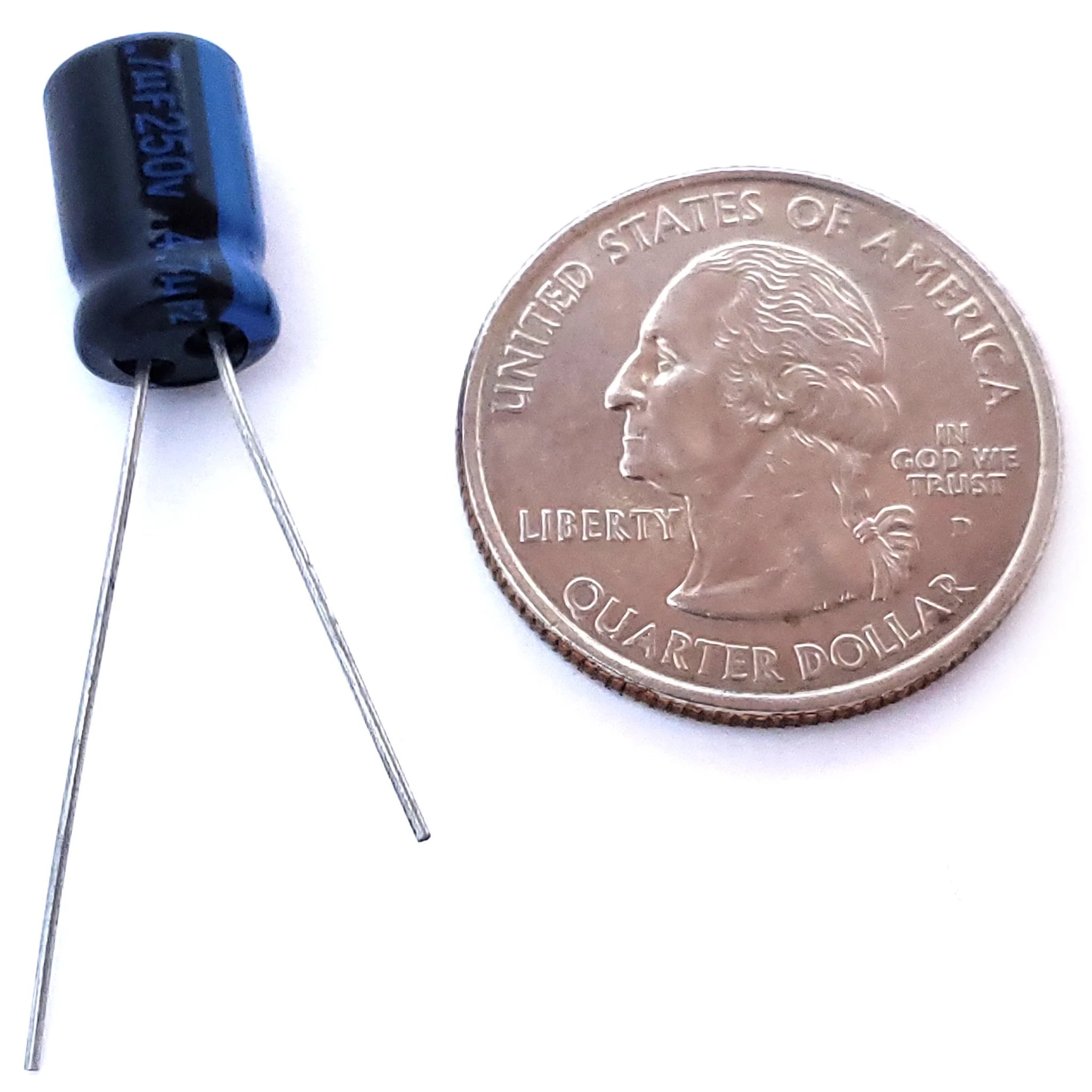 4.7uF 250 Volt Electrolytic Capacitor - Image 2