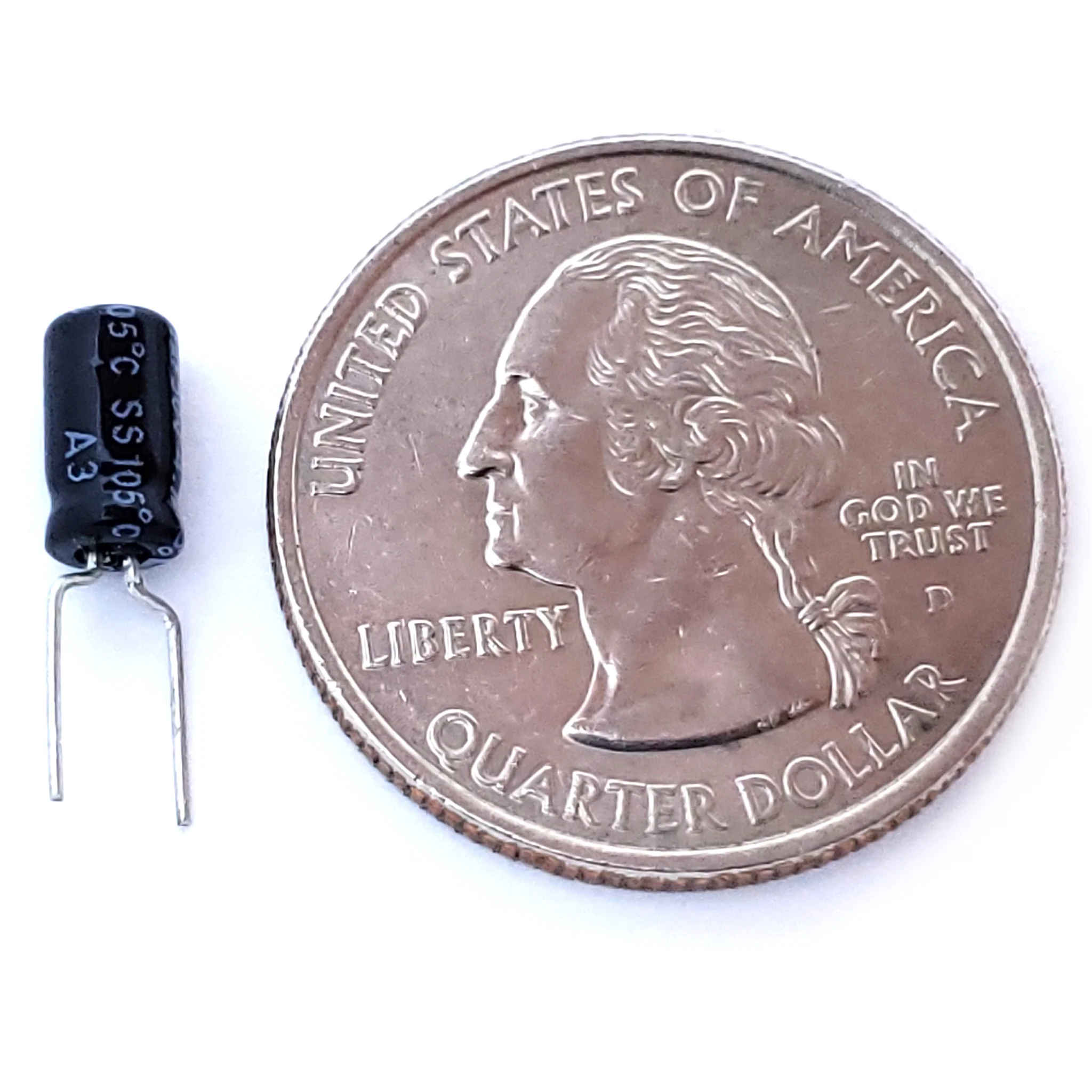 4.7uF 50 Volt Electrolytic Capacitor - Image 2