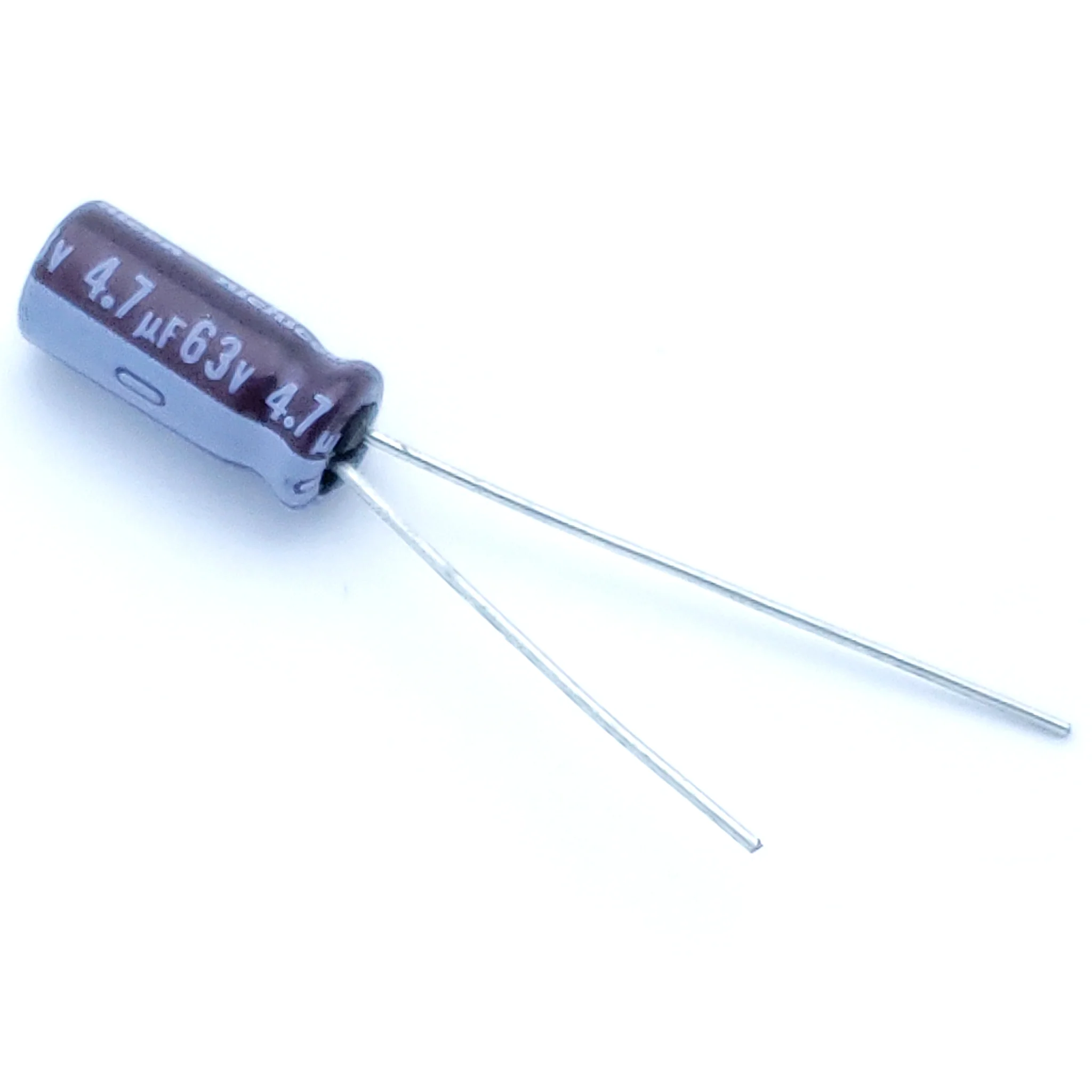 4.7uF 63 Volt Electrolytic Capacitor