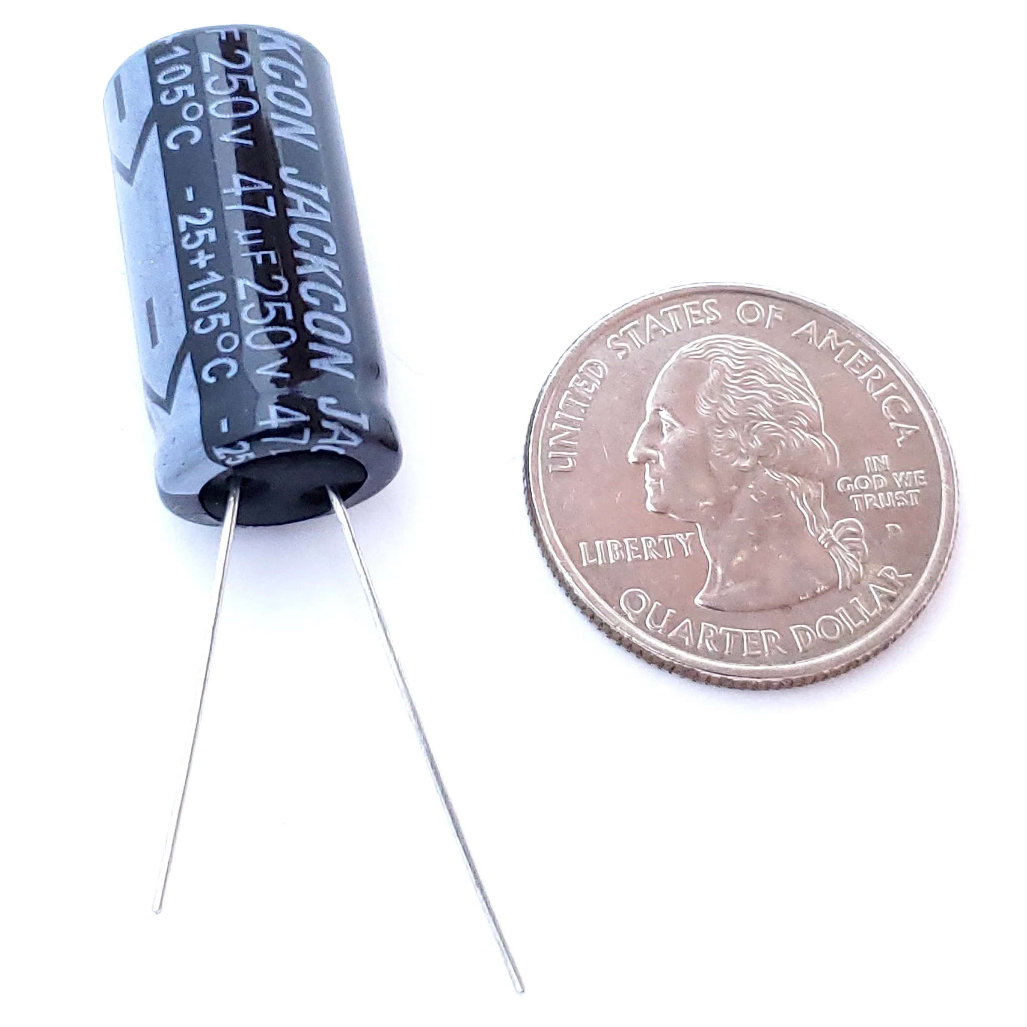 47uF 250 Volt Electrolytic Capacitor - Image 2