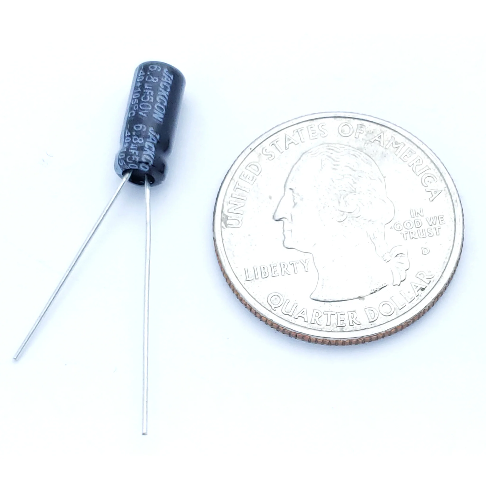 6.8uF 50 Volt Electrolytic Capacitor - Image 2