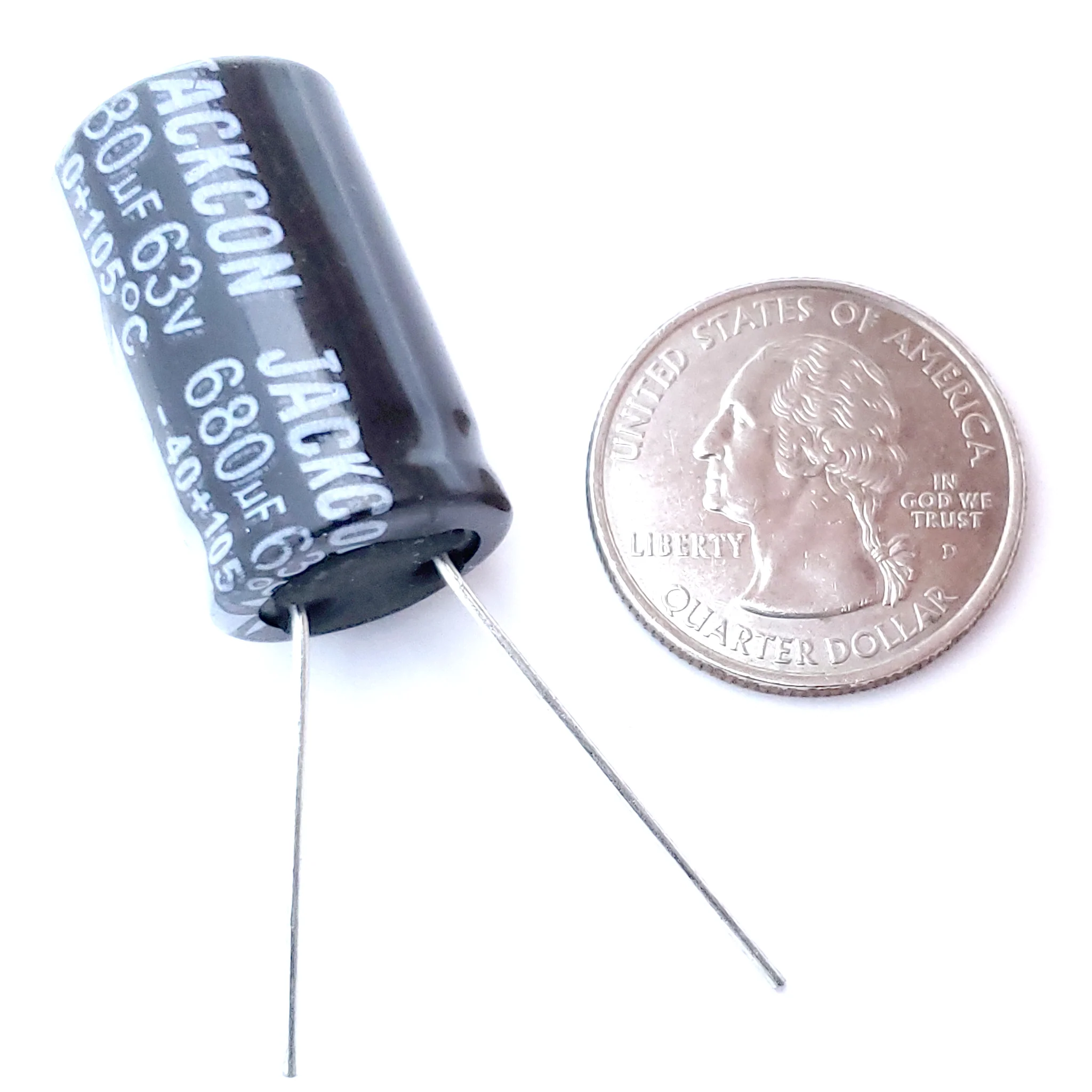 680uF 63 Volt Electrolytic Capacitor - Image 2