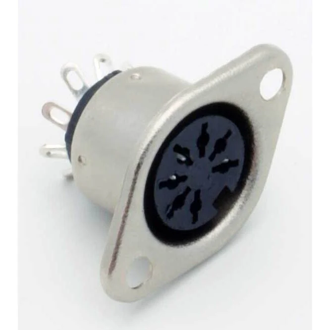 7 Pin DIN Female Panel Mount Jack