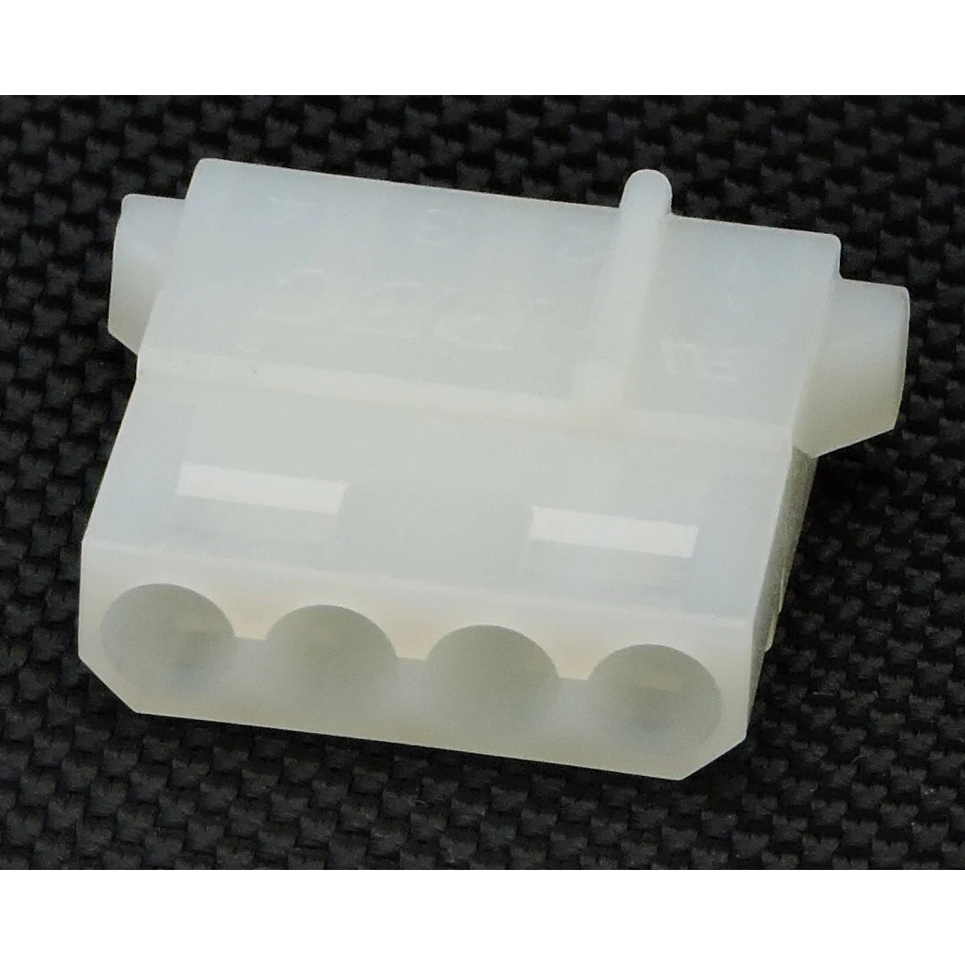 4 Pin Molex Female Shell - For 0.084 Pins - Same As In Home PC