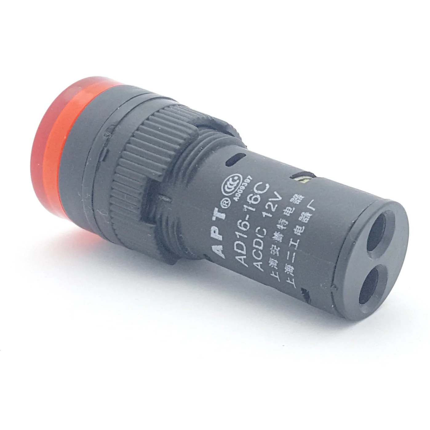 Panel Mount 12V LED, Multiple Colors - 0.63" (16mm) Mounting Hole - Medium Series - Image 3