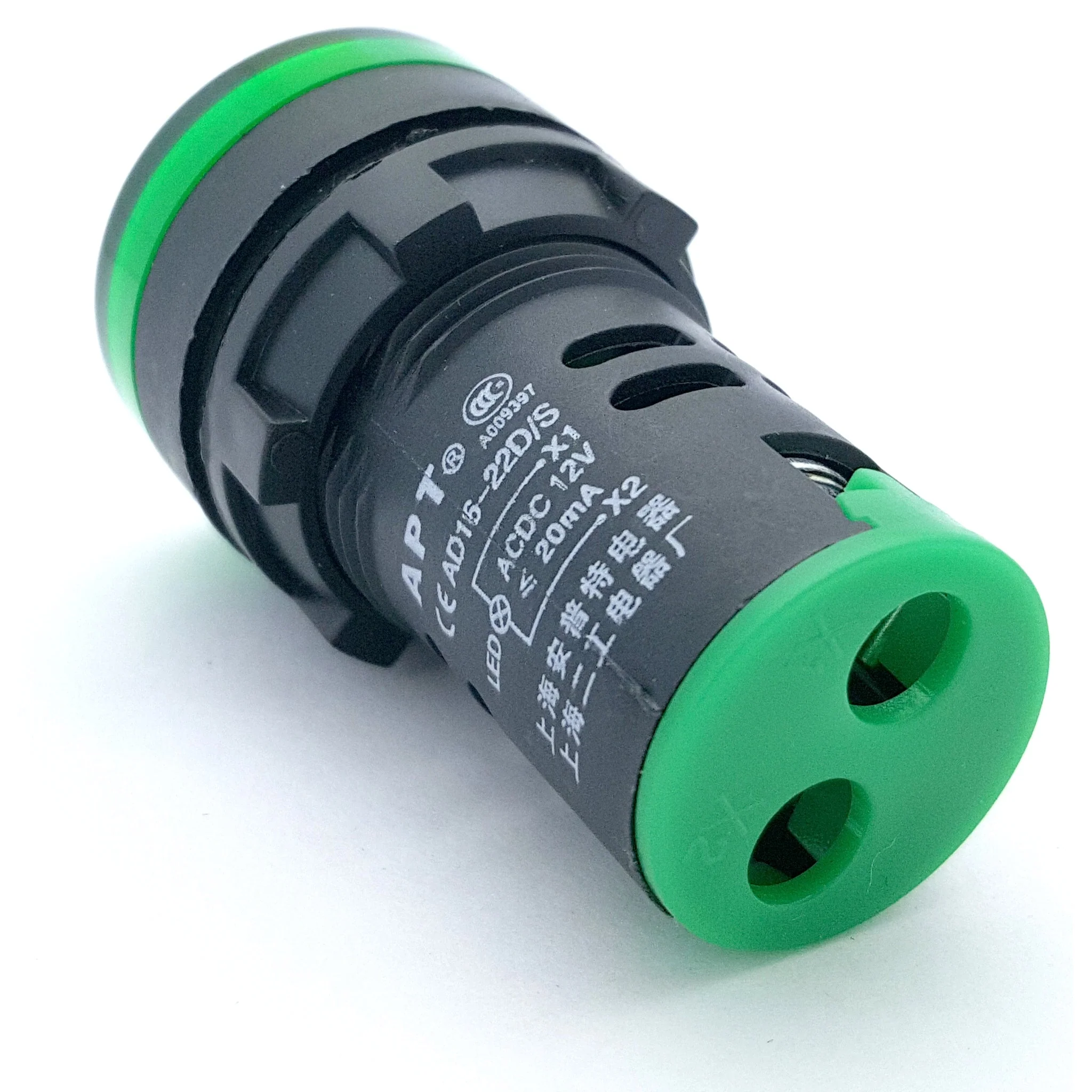 Panel Mount 12V LED, Multiple Colors - 0.85" (21.70mm) Mounting Hole - Large Series - Image 13