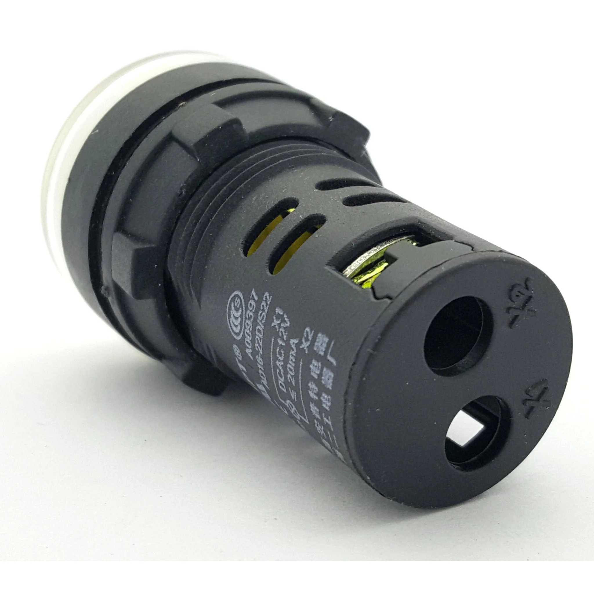Panel Mount 12V LED, Multiple Colors - 0.85" (21.70mm) Mounting Hole - Large Series - Image 23
