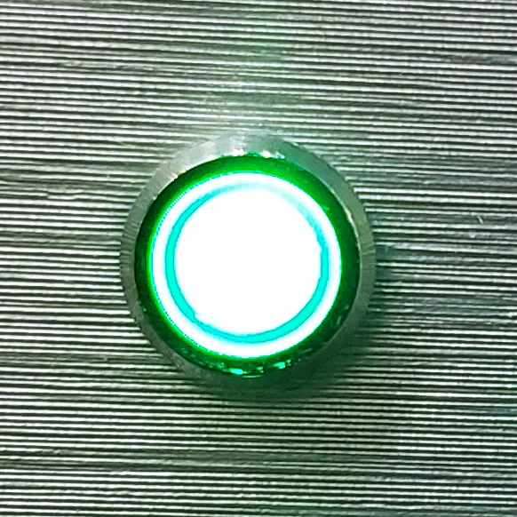 Panel Mount 12V LED, Multiple Colors - Small Series - 0.23" (6mm) Mounting Hole - Image 3