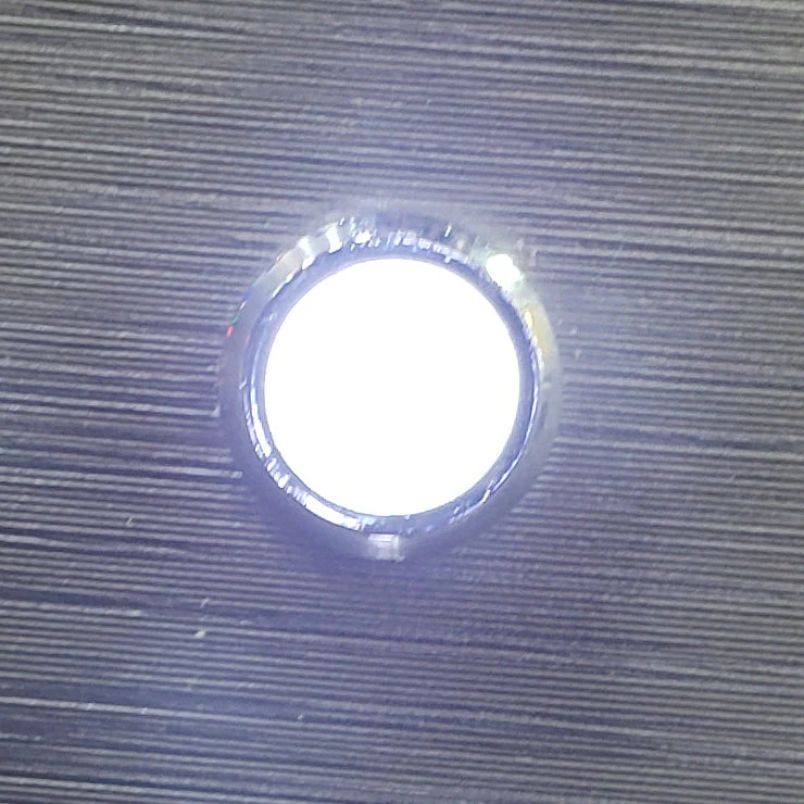 Panel Mount 12V LED, Multiple Colors - Small Series - 0.23" (6mm) Mounting Hole - Image 5