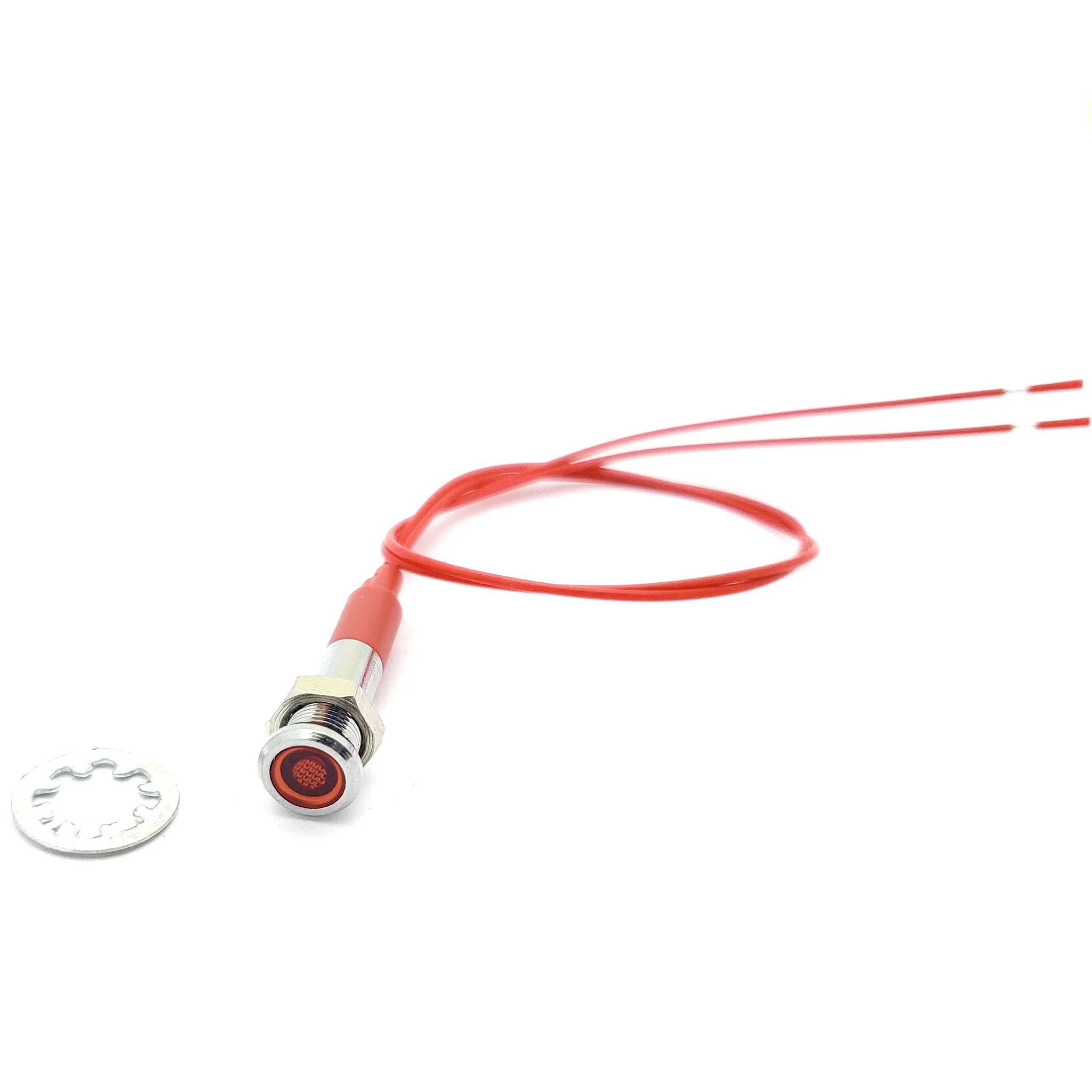 Panel Mount 24V LED - 0.23" (6mm) Mounting Hole - Image 3