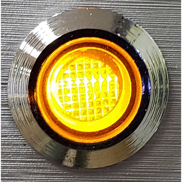 Panel Mount 12V LED Indicator Medium Series - 0.46" (11.8mm) Hole - Image 16