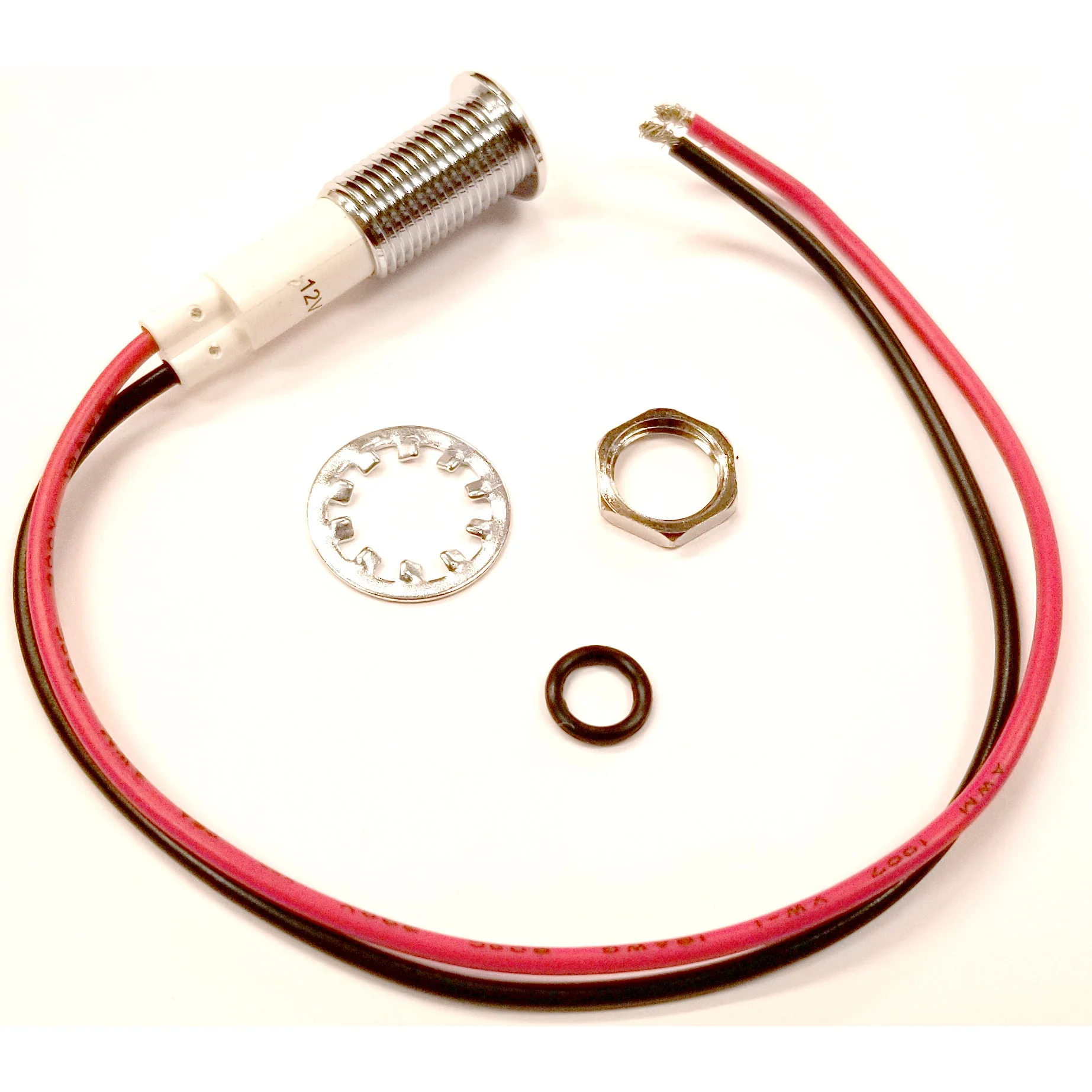 Panel Mount 12V LED Indicator Medium Series - 0.46" (11.8mm) Hole - Image 18