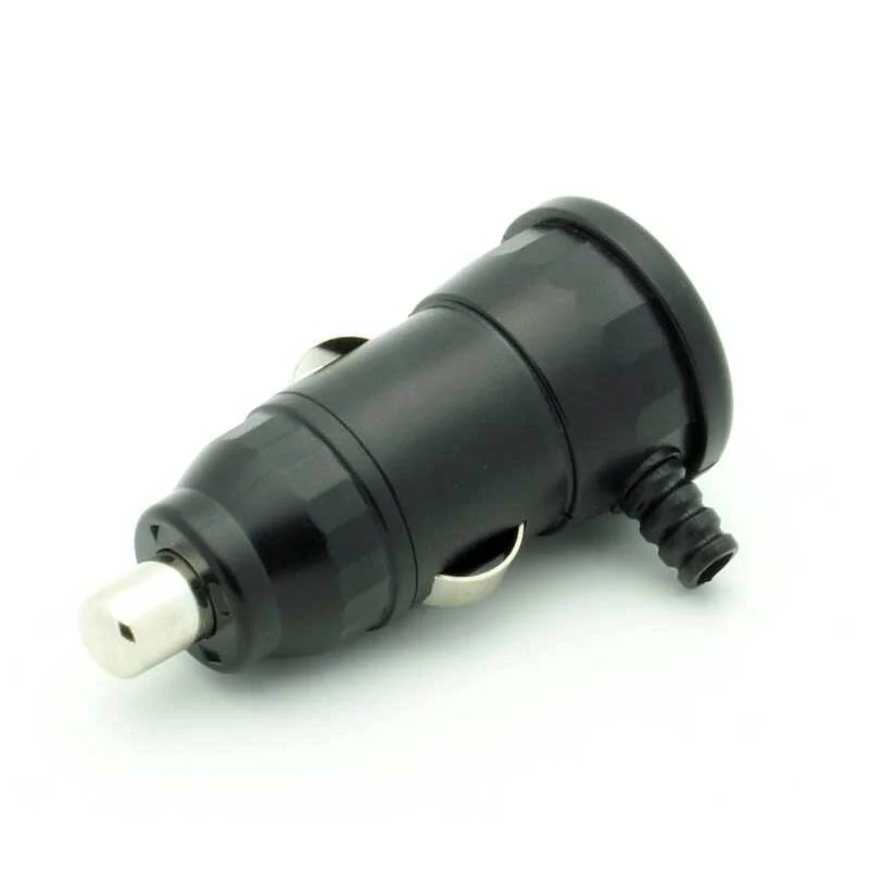 Right Angle Cigarette Lighter Plug w/10A Fuse