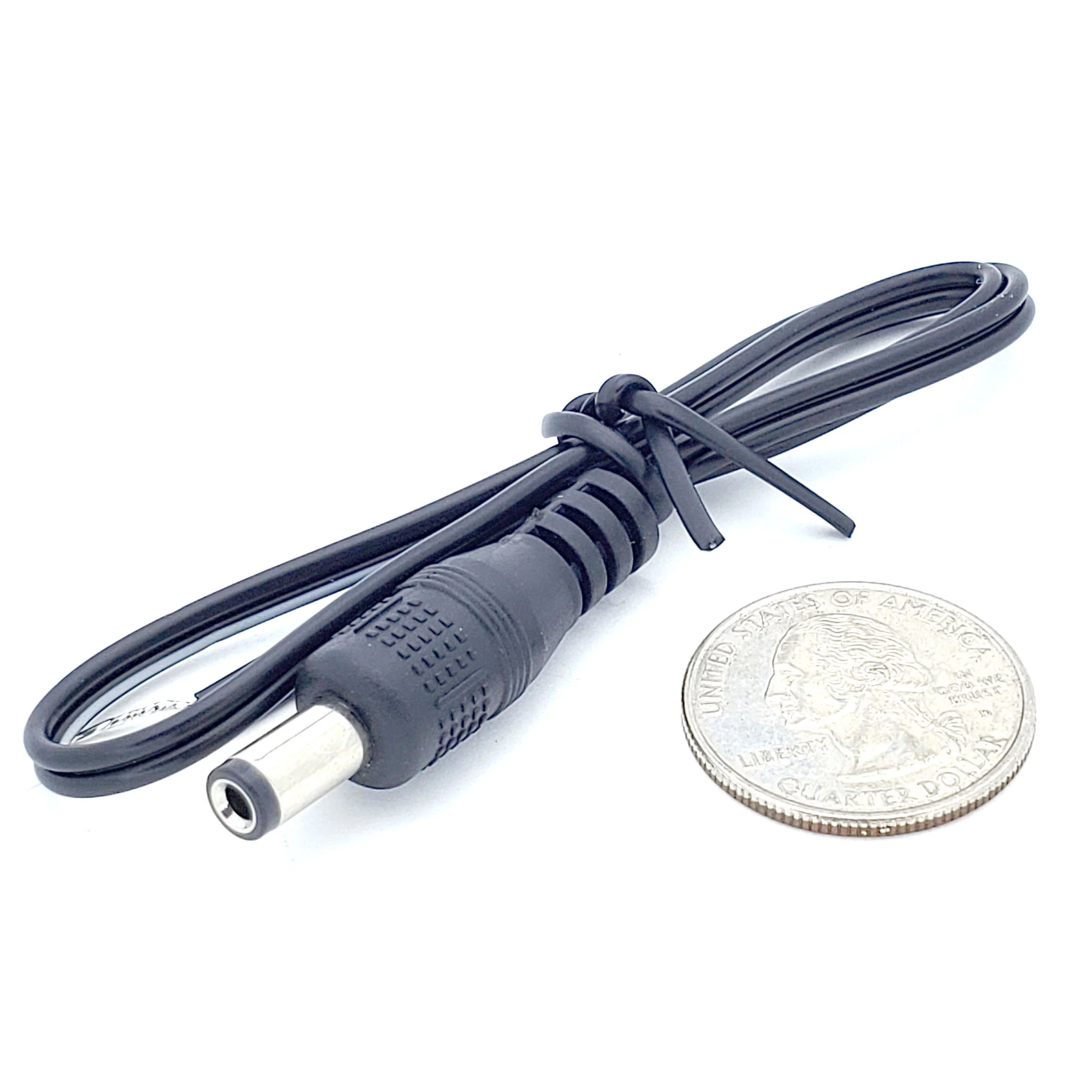 Philmore 2.5mm x 5.5 DC Power Plug w/ 1' Cable - Image 2