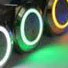 Push Button Switch, Push On Push Off, LED Illuminated Colored Ring, Metal, Waterproof, 19mm - Image 4